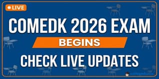 COMEDK 2026 Exam Begins – Shift 1 Ends; Paper Analysis, Check Live Updates, Shift Timings & TAT